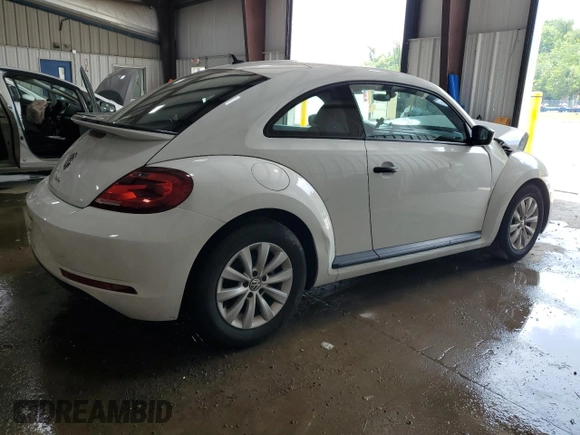 2017 Volkswagen Beetle Fleet with VIN 3VWF17AT9HM613412, listed as a Copart auction lot 62344475 with 52,340 mi miles and Salvage title. Bid and sale history available at DreamBid. Image 3.