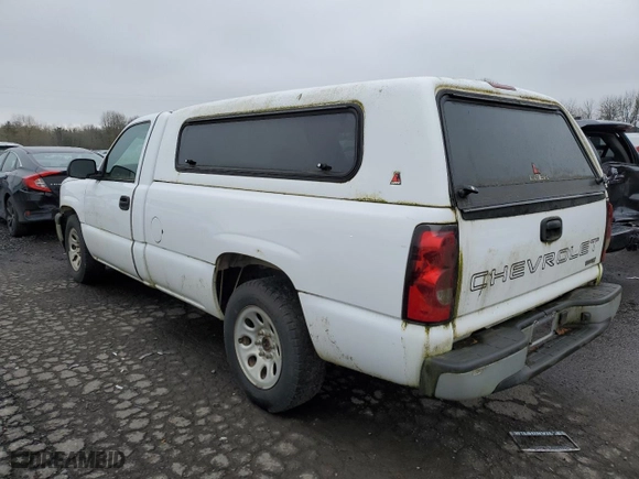 2006 Chevrolet Silverado 1500 Work Truck with VIN 3GCEC14X36G176698, listed as a Copart auction lot 51254165 with 0 mi miles and Clean Title. Bid and sale history available at carsss.com. Image 2.