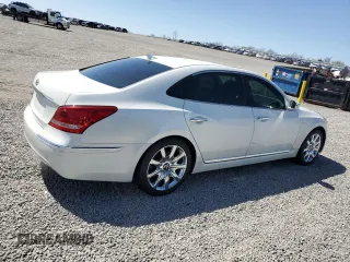 2012 Hyundai Equus Signature with VIN KMHGH4JH5CU050422, listed as a Copart auction lot 51899685 with 64,641 mi miles and Salvage title. Bid and sale history available at DreamBid. Image 3.