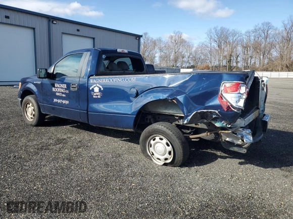 2013 Ford F-150 XL with VIN 1FTNF1CF0DKE06901, listed as a Copart auction lot 47485325 with 295,340 mi miles and Salvage Title. Bid and sale history available at carsss.com. Image 2.