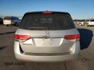 2015 Honda Odyssey EX-L with VIN 5FNRL5H69FB077433, listed as a Copart auction lot 88999285 with 193,926 mi miles and Salvage Title. Bid and sale history available at DreamBid. Image 6.