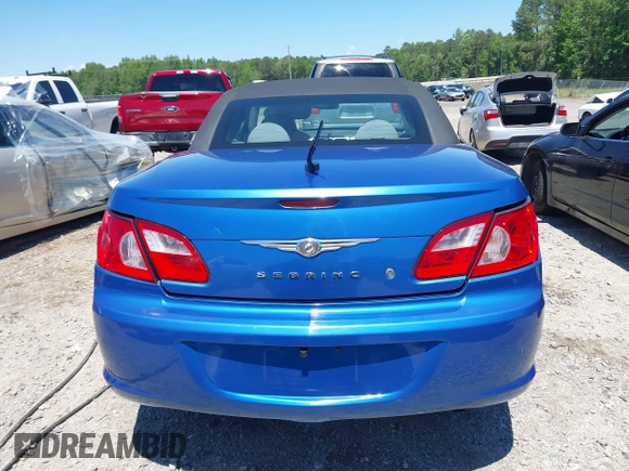 2008 Chrysler Sebring LX с VIN 1C3LC45KX8N180208, выставлен на аукционе IAAI как лот 42191780 с пробегом 263 970 миль миль и . История ставок и продаж доступна на DreamBid. Изображение 16.