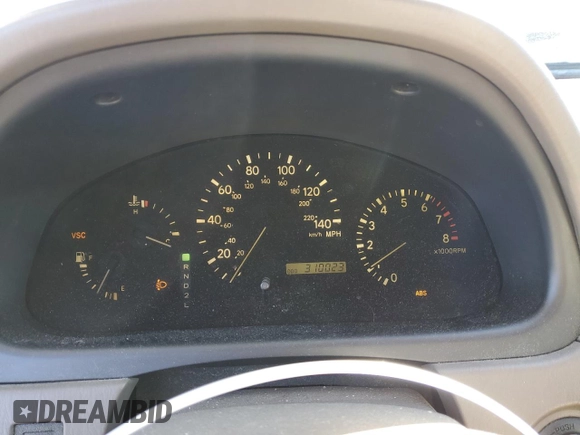 2001 Lexus RX 300 with VIN JTJHF10U210213508, listed as a Copart auction lot 48119155 with 310,023 mi miles and Salvage Title. Bid and sale history available at carsss.com. Image 9.