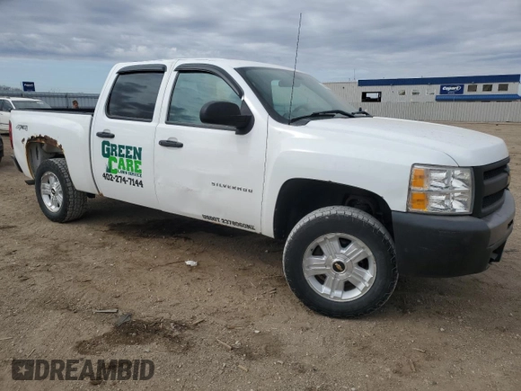 2013 Chevrolet Silverado 1500 with VIN 3GCPKPE74DG144482, listed as a Copart auction lot 50518485 with 125,830 mi miles and Salvage Title. Bid and sale history available at DreamBid. Image 4.