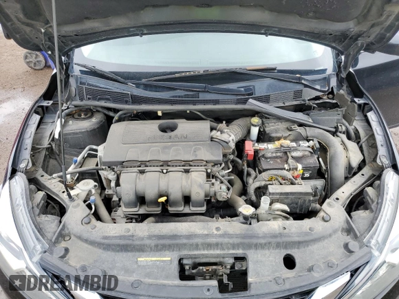 2017 Nissan Sentra SV with VIN 3N1AB7APXHY233990, listed as a Copart auction lot 59626525 with 100,069 mi miles and Salvage title. Bid and sale history available at DreamBid. Image 11.