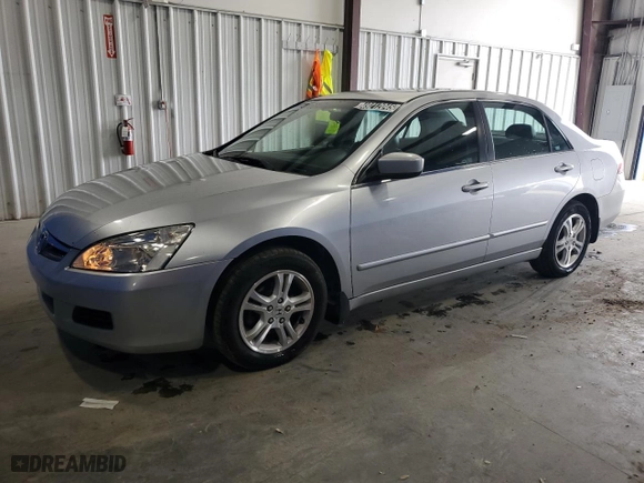 2007 Honda Accord Sdn EX-L with VIN 1HGCM56897A141957, listed as a Copart auction lot 49212045 with 292,519 mi miles and Clean Title. Bid and sale history available at carsss.com. Image 1.