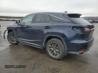 2020 Lexus RX with VIN 2T2SZMDA3LC256115, listed as a Copart auction lot 82783154 with 81,903 mi miles and Salvage Title. Bid and sale history available at carsss.com. Image 2.