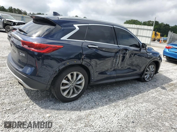 2019 Infiniti QX50 Essential z VIN 3PCAJ5M19KF148511, wystawiony jako Copart lot #61424075 z przebiegiem 45 915 mil mil oraz Szkoda całkowita • Salvage title. Historia ofert i sprzedaży dostępna na DreamBid. Obrazek 3.