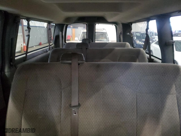 2017 Chevrolet Express Passenger LT with VIN 1GAZGPFG4H1177374, listed as a Copart auction lot 81664784 with 248,250 mi miles and Clean Title. Bid and sale history available at carsss.com. Image 10.