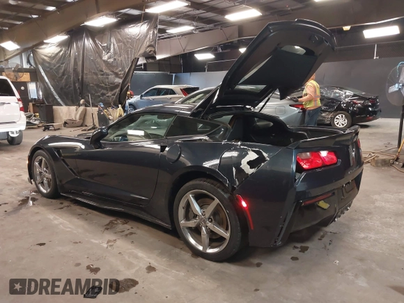 2014 Chevrolet Corvette 2LT with VIN 1G1YC2D72E5130166, listed as a IAAI auction lot 41499814 with 34,959 mi miles and . Bid and sale history available at DreamBid. Image 3.