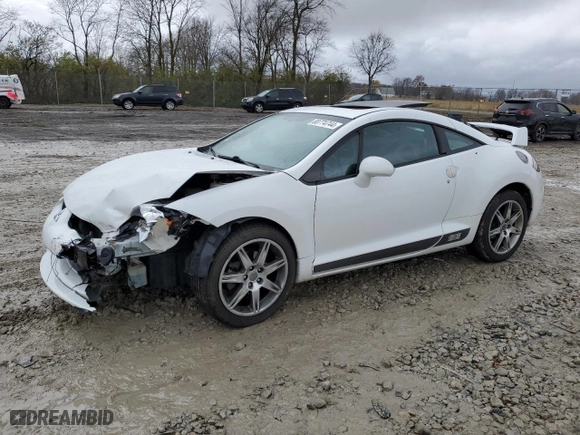 2008 Mitsubishi Eclipse GS with VIN 4A3AK64F98E021019, listed as a Copart auction lot 80774744 with 154,384 mi miles and Salvage Title. Bid and sale history available at carsss.com. Image 1.