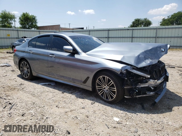 2017 BMW 5 Series 540i with VIN WBAJE5C36HG913936, listed as a Copart auction lot 63292004 with Not Provided miles and Salvage Title. Bid and sale history available at carsss.com. Image 4.