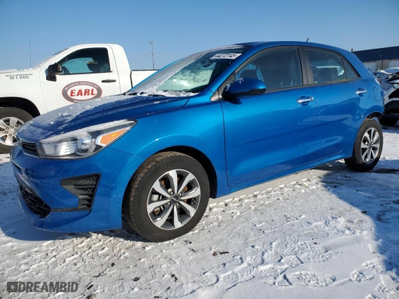 2023 Kia Rio 5-Door S with VIN 3KPA25AD7PE589000, listed as a Copart auction lot 44272145 with 15,080 mi miles and Clean Title. Bid and sale history available at carsss.com. Image 1.