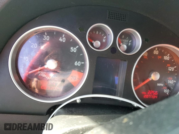 2002 Audi TT ALMS Edition with VIN TRUWT28N121027160, listed as a Copart auction lot 77360484 with 207,734 mi miles and Salvage title. Bid and sale history available at DreamBid. Image 9.
