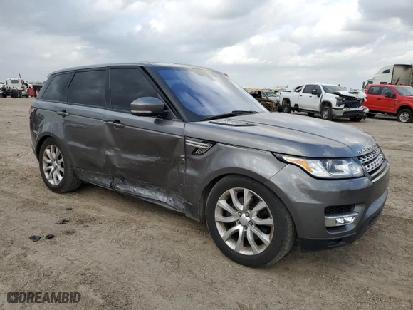 2016 Land Rover Range Rover Sport V6 HSE with VIN SALWR2PFXGA121041, listed as a Copart auction lot 48043095 with 82,131 mi miles and Salvage Title. Bid and sale history available at carsss.com. Image 4.