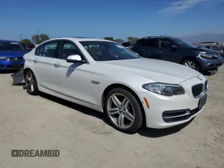 2014 BMW 5 Series 528i with VIN WBA5A5C51ED510345, listed as a Copart auction lot 48474095 with 91,515 mi miles and Salvage Title. Bid and sale history available at carsss.com. Image 4.