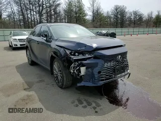 2024 Lexus RX 450h+ Luxury with VIN JTJCJMGA5R2022672, listed as a Copart auction lot 53726055 with 3,963 mi miles and Salvage title. Bid and sale history available at DreamBid. Image 14.