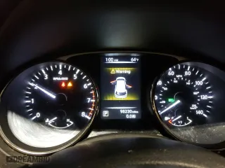 2016 Nissan Rogue SV with VIN KNMAT2MV9GP712876, listed as a Copart auction lot 64681694 with 98230 miles and Salvage Title. Bid and sale history available at carsss.com. Image 9.