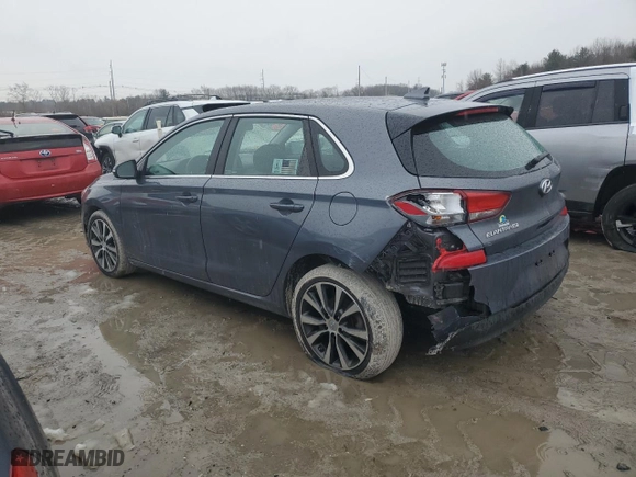 2018 Hyundai Elantra GT with VIN KMHH35LE9JU070746, listed as a Copart auction lot 47082065 with NaN miles and Salvage Title. Bid and sale history available at carsss.com. Image 2.