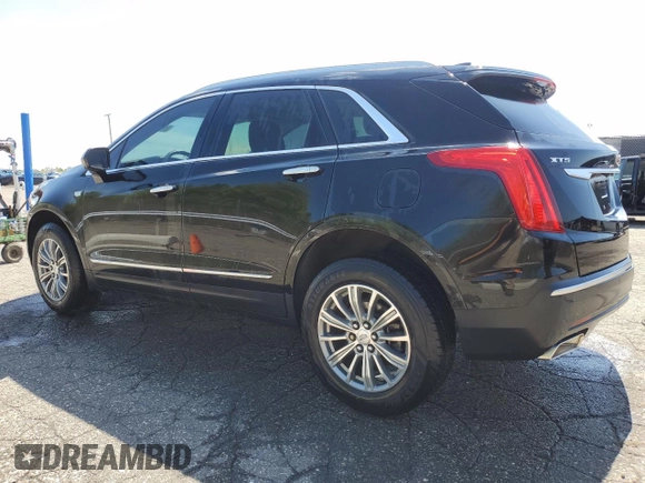 2017 Cadillac XT5 Luxury FWD with VIN 1GYKNBRS1HZ209632, listed as a Copart auction lot 54726155 with 53,924 mi miles and Clean Title. Bid and sale history available at DreamBid. Image 2.