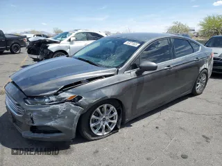 2016 Ford Fusion S with VIN 3FA6P0G72GR152242, listed as a Copart auction lot 55321565 with 112,340 mi miles and Salvage title. Bid and sale history available at DreamBid. Image 1.