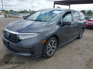 2023 Honda Odyssey Touring with VIN 5FNRL6H81PB047495, listed as a IAAI auction lot 41919967 with Not Provided miles and . Bid and sale history available at DreamBid. Image 2.