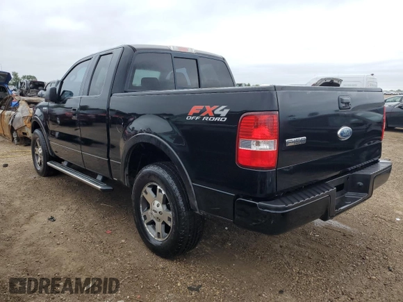 2006 Ford F-150 XLT with VIN 1FTPX14V86FA86976, listed as a Copart auction lot 65898404 with 185,563 mi miles and Salvage Title. Bid and sale history available at carsss.com. Image 2.