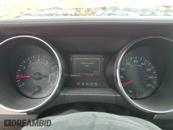 2016 Ford Mustang EcoBoost Premium with VIN 1FATP8UH7G5307997, listed as a Copart auction lot 59101115 with 76,945 mi miles and Salvage title. Bid and sale history available at DreamBid. Image 9.
