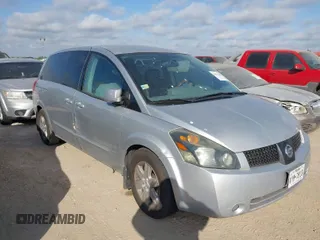 2004 Nissan Quest S with VIN 5N1BV28U84N319700, listed as a IAAI auction lot 42031204 with Not Provided miles. Bid and sale history available at carsss.com. Image 1.