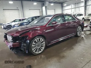 2019 Lincoln Continental Reserve with VIN 1LN6L9NC0K5603797, listed as a Copart auction lot 60461415 with 80,086 mi miles and Salvage title. Bid and sale history available at DreamBid. Image 1.