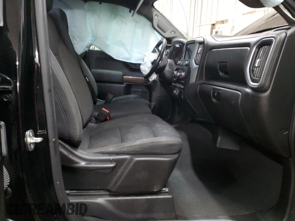 2019 Chevrolet Silverado 1500 RST with VIN 1GCRYEED3KZ274915, listed as a Copart auction lot 84505734 with Not Provided miles and Salvage Title. Bid and sale history available at DreamBid. Image 7.
