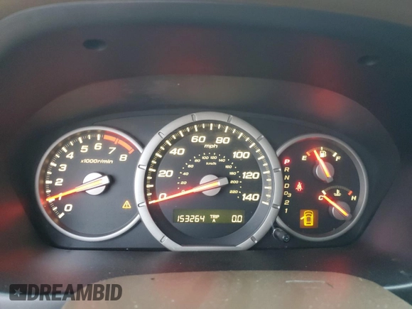 2006 Honda Pilot EX-L with VIN 5FNYF28516B003593, listed as a Copart auction lot 53879665 with 153,264 mi miles and Salvage Title. Bid and sale history available at DreamBid. Image 9.