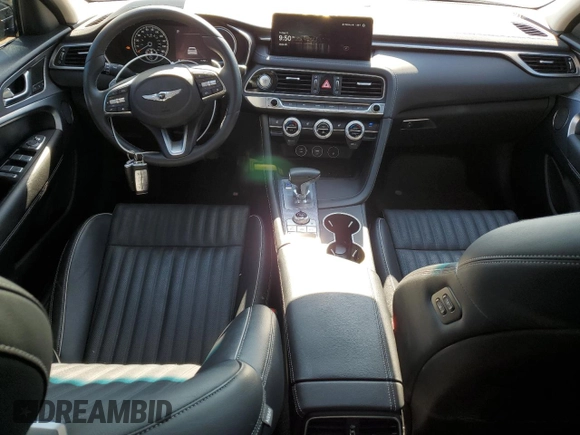2022 Genesis G70 2.0T z VIN KMTG34TA6NU102387, wystawiony jako Copart lot #57135504 z przebiegiem 15 769 mil mil oraz Szkoda całkowita • Salvage title. Historia ofert i sprzedaży dostępna na DreamBid. Obrazek 8.