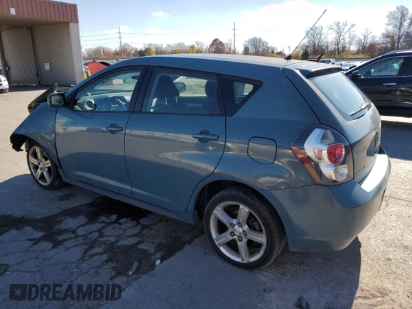 2009 Pontiac Vibe w/1SB with VIN 5Y2SP67059Z421718, listed as a Copart auction lot 79899124 with 190,046 mi miles and Salvage Title. Bid and sale history available at carsss.com. Image 2.