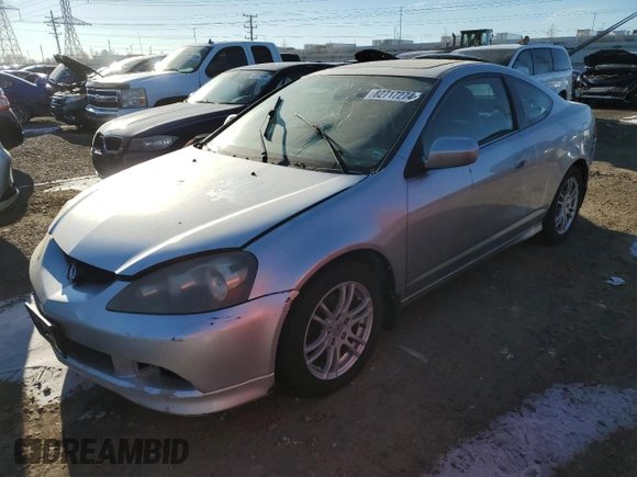 2006 Acura RSX with VIN JH4DC54806S002056, listed as a Copart auction lot 82717274 with 153,961 mi miles and Clean Title. Bid and sale history available at carsss.com. Image 1.