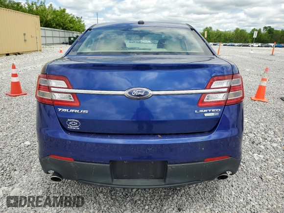 2015 Ford Taurus Limited with VIN 1FAHP2J85FG133521, listed as a Copart auction lot 57411685 with 140,535 mi miles and Salvage title. Bid and sale history available at DreamBid. Image 6.
