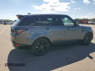 2018 Land Rover Range Rover Sport HSE with VIN SALWR2RK1JA182165, listed as a Copart auction lot 70204494 with 44,306 mi miles and Salvage title. Bid and sale history available at DreamBid. Image 3.