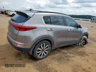 2018 Kia Sportage EX with VIN KNDPN3AC7J7431647, listed as a Copart auction lot 59490795 with 72,840 mi miles and Salvage title. Bid and sale history available at DreamBid. Image 3.