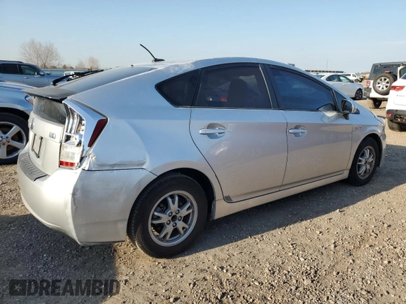 2011 Toyota Prius I with VIN JTDKN3DU9B5273579, listed as a Copart auction lot 47318515 with 121,317 mi miles and Salvage Title. Bid and sale history available at DreamBid. Image 3.