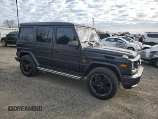 2016 Mercedes-Benz G-Class AMG G 63 with VIN WDCYC7DF9GX255095, listed as a Copart auction lot 46145585 with 78,847 mi miles and Salvage Title. Bid and sale history available at carsss.com. Image 4.