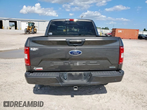 2018 Ford F-150 XL with VIN 1FTEW1CPXJKC79644, listed as a Copart auction lot 62035085 with 89,863 mi miles and Salvage title. Bid and sale history available at DreamBid. Image 6.