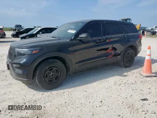 2022 Ford Police Interceptor Utility z VIN 1FM5K8AB3NGC36182, wystawiony jako Copart lot #57607125 z przebiegiem 33 598 mil mil oraz Szkoda całkowita • Salvage title. Historia ofert i sprzedaży dostępna na DreamBid. Obrazek 1.