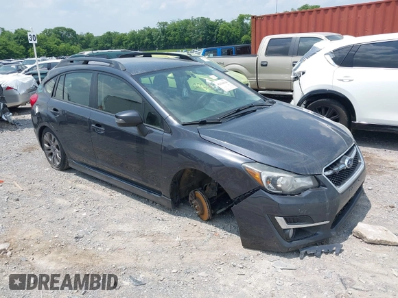2015 Subaru Impreza Special Sports Premium с VIN JF1GPAT63F8297569, выставлен на аукционе IAAI как лот 42336020 с пробегом 80 944 миль миль и . История ставок и продаж доступна на DreamBid. Изображение 1.