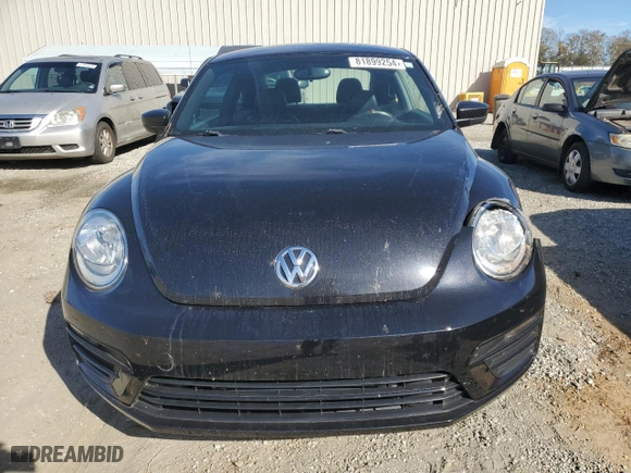 2017 Volkswagen Beetle 1.8T S with VIN 3VWF17AT3HM633252, listed as a Copart auction lot 81899254 with 144,566 mi miles and Salvage Title. Bid and sale history available at carsss.com. Image 5.
