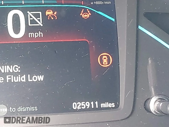 2024 Honda Odyssey Touring with VIN 5FNRL6H82RB027601, listed as a IAAI auction lot 41808680 with 25,911 mi miles and . Bid and sale history available at DreamBid. Image 15.