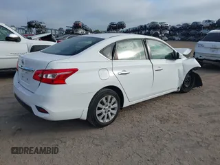 2017 Nissan Sentra S with VIN 3N1AB7AP3HY249304, listed as a IAAI auction lot 41924505 with 76,079 mi miles. Bid and sale history available at carsss.com. Image 4.