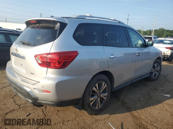 2018 Nissan Pathfinder S with VIN 5N1DR2MN3JC614612, listed as a Copart auction lot 62236595 with Not provided miles and Clean title. Bid and sale history available at DreamBid. Image 3.