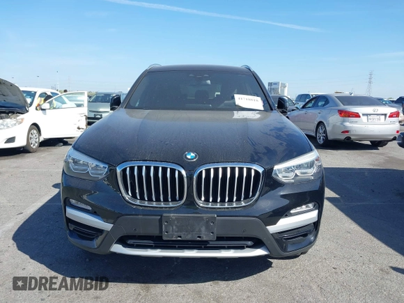 2019 BMW X3 sDrive30i with VIN 5UXTR7C5XKLR51471, listed as a IAAI auction lot 41718818 with 52,670 mi miles. Bid and sale history available at carsss.com. Image 12.