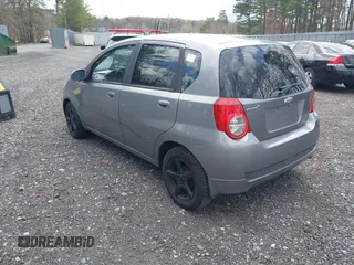 2009 Chevrolet Aveo 1LT with VIN KL1TD66EX9B616420, listed as a IAAI auction lot 42007850 with 123,352 mi miles and . Bid and sale history available at DreamBid. Image 3.