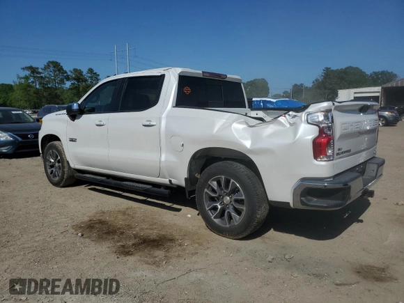 2019 Chevrolet Silverado 1500 LT with VIN 3GCUYDED9KG202458, listed as a Copart auction lot 50389445 with 46,311 mi miles and Salvage Title. Bid and sale history available at carsss.com. Image 2.